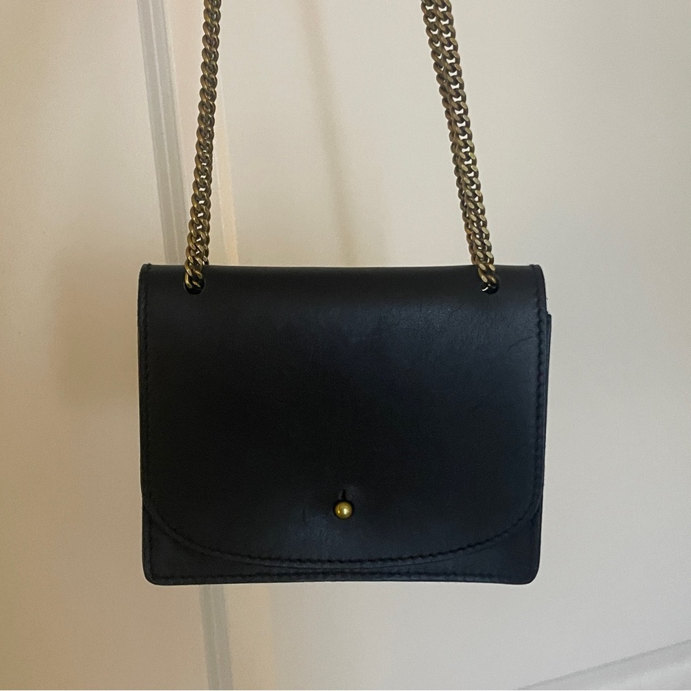 Madewell The Chain Crossbody Bag Black